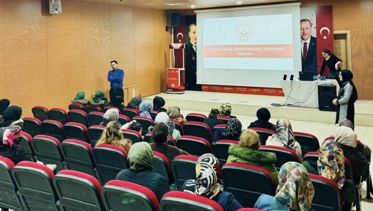 Elazığ’da ailenin korunmasına yönelik şiddetle mücadele eğitimi verildi