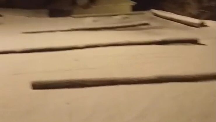 Karakoçan’da kar yağışı etkili oldu