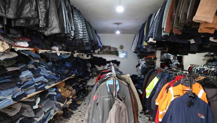 Bahçe sezonun başlamasıyla, ikinci el kıyafete talep arttı