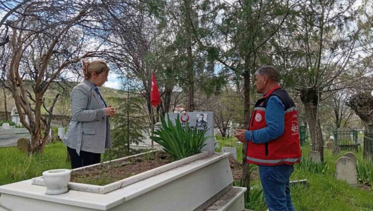 Elazığ’da şehitlikler ziyaret edildi