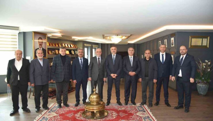 Gıda ve Kontrol Genel Müdürü Dilber, Başkan Dumandağ ile bir araya geldi