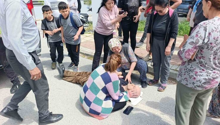 Yürek Yakan Kaza: Servis Aracı Görme Engelli Vatandaşa Çarptı eşi gözyaşlarına boğuldu