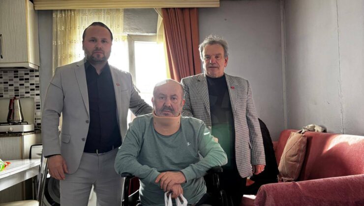 TSD ZONGULDAK ŞUBESİ’NDEN ANLAMLI DESTEK: AKİF DEMİR TEKERLEKLİ SANDALYESİNE KAVUŞTU