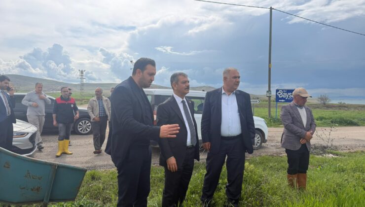 Elazığ’da Dolu Mağduru Çiftçiler İçin Saha İncelemesi: “Sürecin Takipçisiyiz”