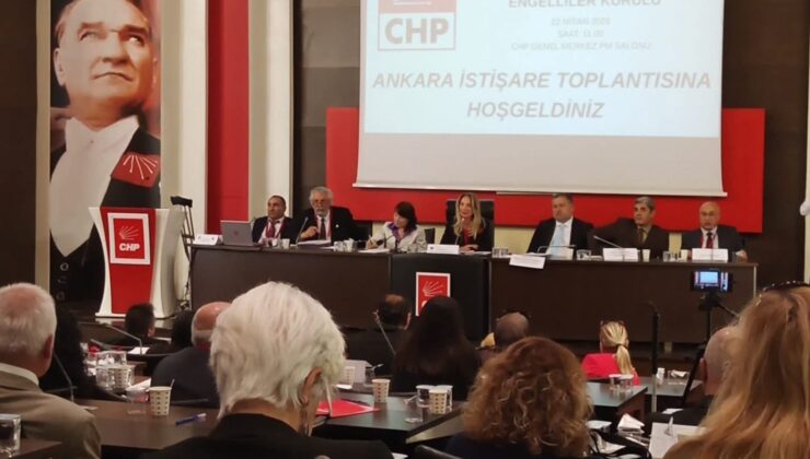 CHP Engelliler Kurulu Ankara’da Toplandı: “Engelsiz Bir Yaşam İçin Dayanışmayı Büyütüyoruz”