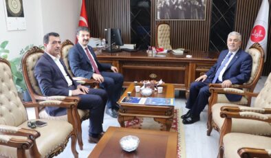 Elazığ’da Kurumlar Arası Diyalog Güçleniyor: Havalimanı Müdürü Görür’den Müftü Bingöl’e Ziyaret