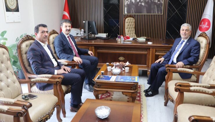 Elazığ’da Kurumlar Arası Diyalog Güçleniyor: Havalimanı Müdürü Görür’den Müftü Bingöl’e Ziyaret