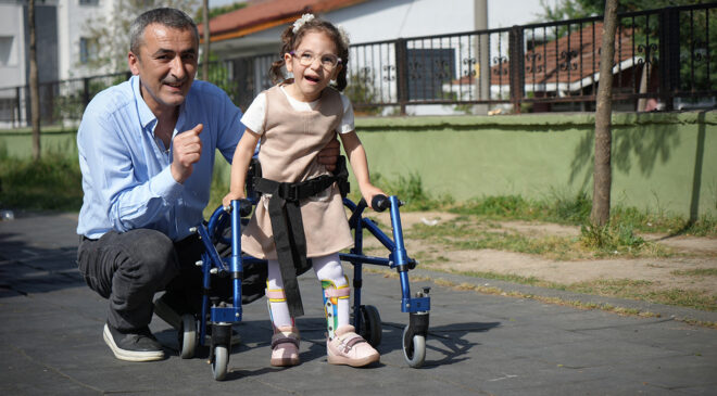 Baba ben de koşacağım