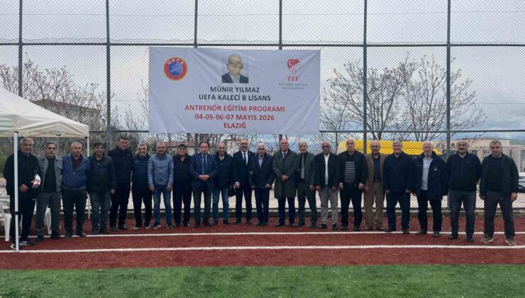 Elazığ’da UEFA Kaleci B Antrenör Eğitim Programı başladı