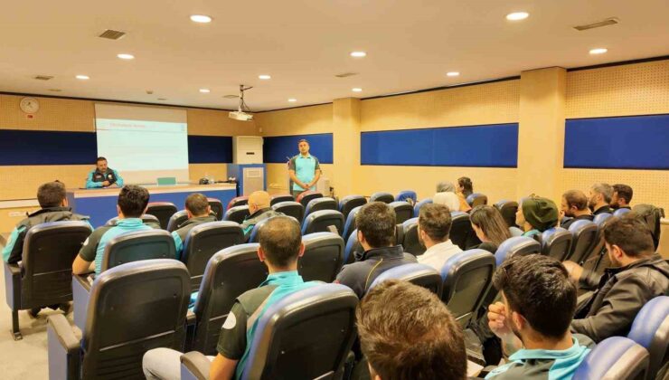 Elazığ UMKE personeline psiko-sosyal destek eğitimi
