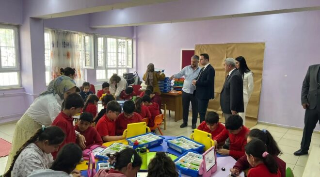 Elazığ’da robotik kodlama etkinliği