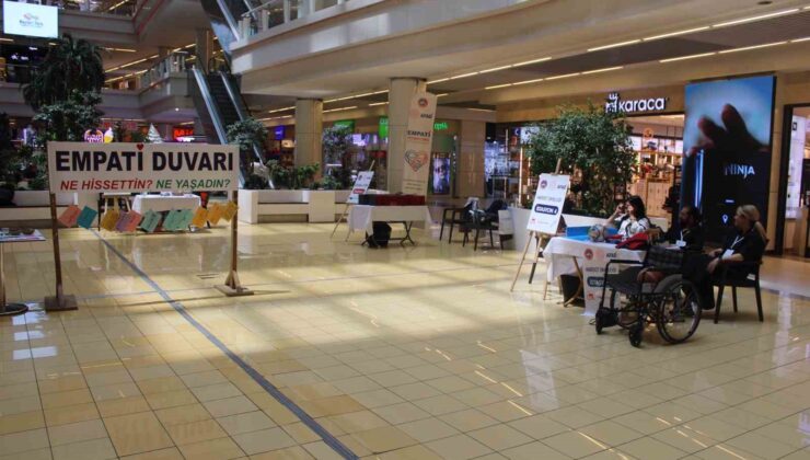 Engellilerin yaşadığı zorlukları anlamak için ’Empati Parkuru’ kuruldu