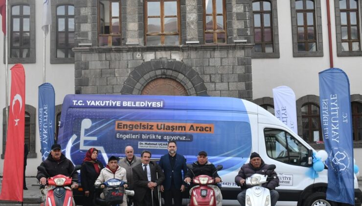 Yakutiye Belediyesi’nden engelli vatandaşlara ulaşım desteği