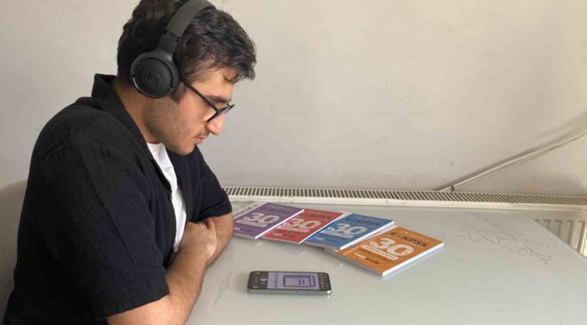 Görme engelli aday Türkiye 6’ncısı oldu