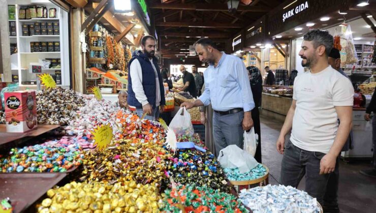 Tarihi Kapalı Çarşı’da Kurban Bayramı yoğunluğu yaşanıyor