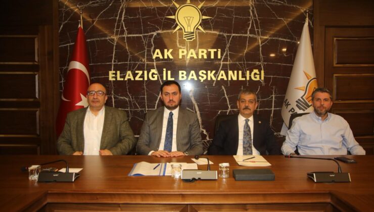 AK Parti Elazığ Teşkilatında “İstişare” Mesaisi: Hedef Yeni Dönem