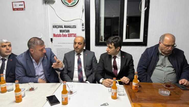 Saadet Partisi’nden Malatya Çıkarması: Abdullah Akın Muhtarlarla Buluştu