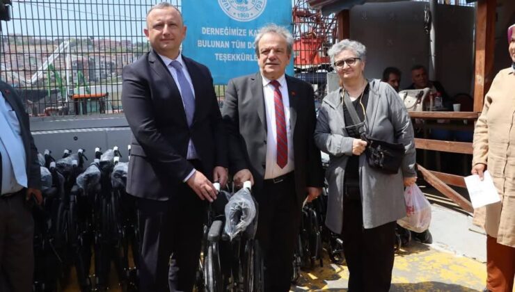 TSD Zonguldak Şubesi’nden Engel Tanımayan Destek: 25 Vatandaşa Tekerlekli Sandalye