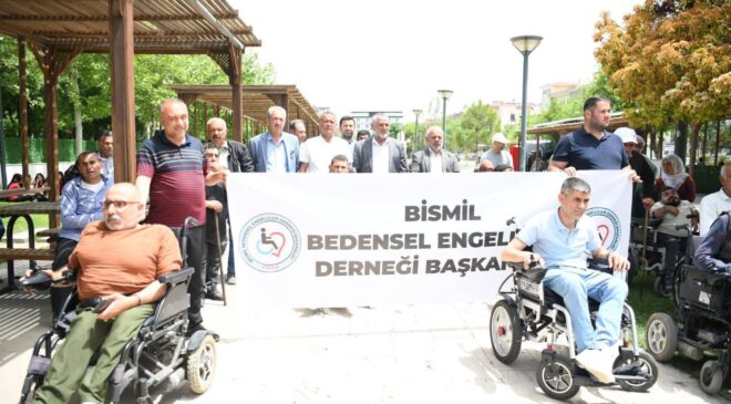 Bismil’den Ankara’ya Hak Çığlığı: “Erişilebilirlik Lütuf Değildir!”