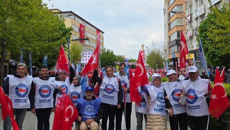 ENGELLİLER KOMİSYONU VE BAYINDIR MEMUR-SEN’DEN ORTAK 1 MAYIS MESAJI