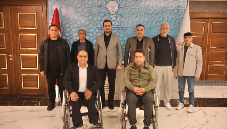 TSD ELAZIĞ ŞUBESİ’NDEN AK PARTİ İL BAŞKANI SELMANOĞLU’NA ZİYARET