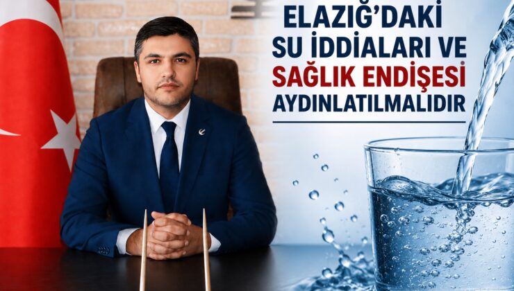 İL BAŞKANI KARAKUŞ’TAN SU İDDİALARI VE SAĞLIK ENDİŞESİ AYDINLATILMALIDIR