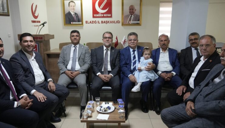 Yeniden Refah Partisi Elazığ Teşkilatında Yoğun Katılımlı Bayramlaşma