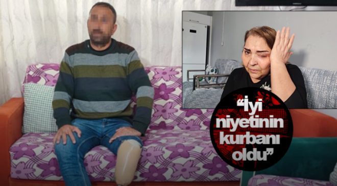 İYİ NİYETİNİN KURBANI OLAN PROTEZLİ TEMİZLİK GÖREVLİSİ CEZAEVİNE GİRDİ: ACILI ANNEDEN YARDIM ÇIĞLIĞI!