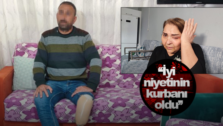 İYİ NİYETİNİN KURBANI OLAN PROTEZLİ TEMİZLİK GÖREVLİSİ CEZAEVİNE GİRDİ: ACILI ANNEDEN YARDIM ÇIĞLIĞI!