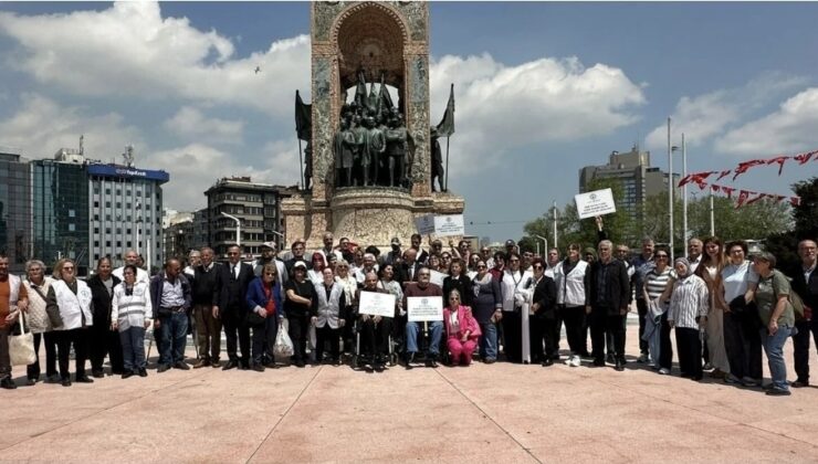 TSD Genel Başkanı Şükrü Boyraz’dan Taksim’de Sert Çıkış: “İmzalar Var, Haklar Yok!”
