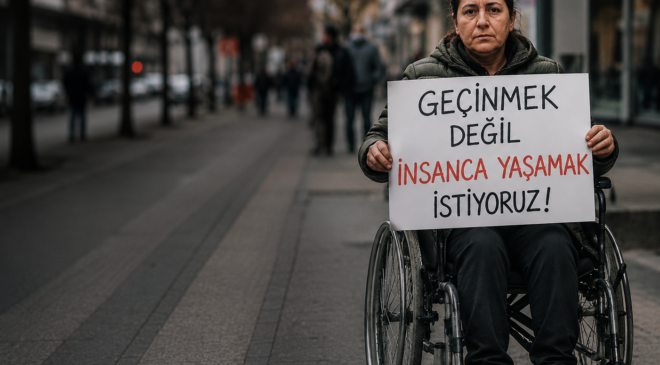 Müjde Değil, Adalet İstiyoruz: Engelli Maaşıyla Yaşamak Mucizeye Kaldı!”