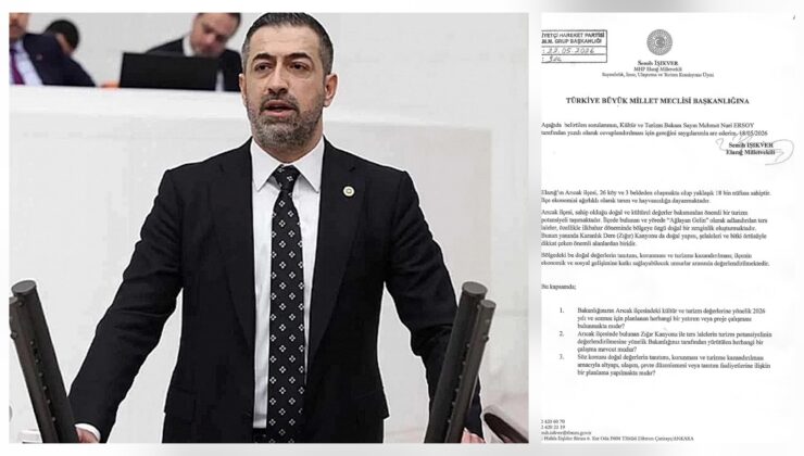 IŞIKVER ARICAK İLÇESİNİN TURİZM POTANSİYELİNİ TBMM GÜNDEMİNE TAŞIDI