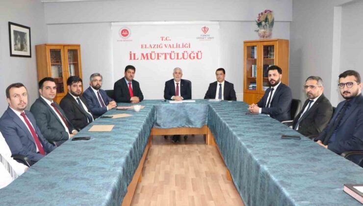 Elazığ’da din hizmetleri değerlendirildi