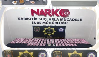 Elazığ’da uyuşturucu operasyonları: 7 tutuklama