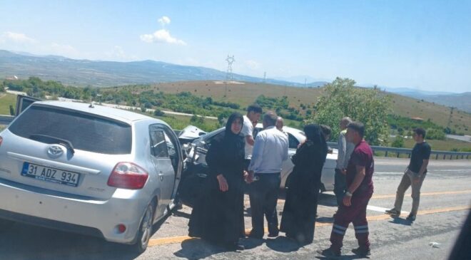 Elazığ’da trafik kazası: 4 yaralı