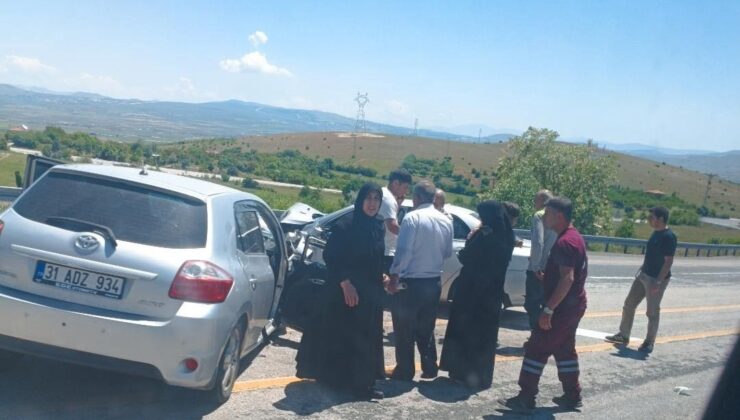 Elazığ’da trafik kazası: 4 yaralı