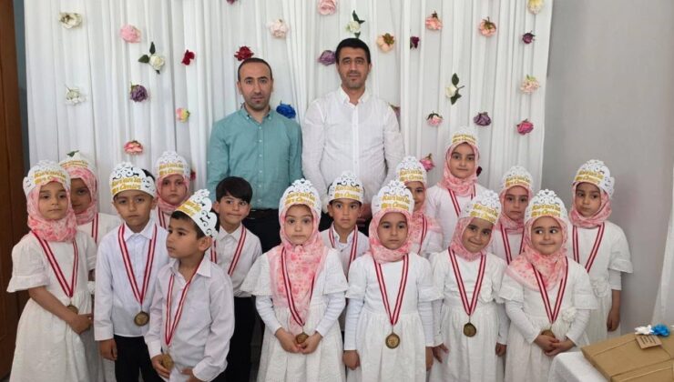 Kovancılar’da 4-6 yaş, Kur’an Kursu eğitimi tamamlandı