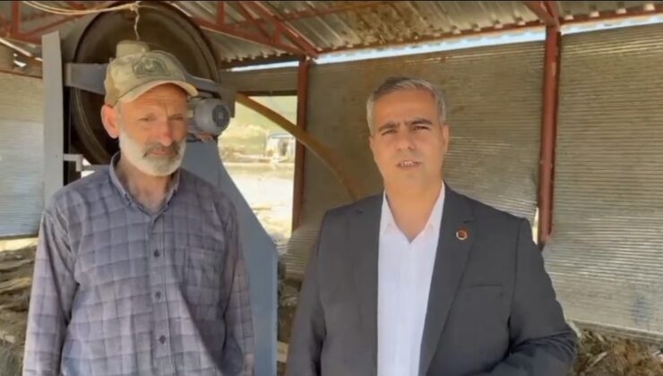 HÜDA PAR Kovancılar Belediye Meclis Üyesi  Özkan, Selden Zarar Gören Kerestecileri Ziyaret Etti