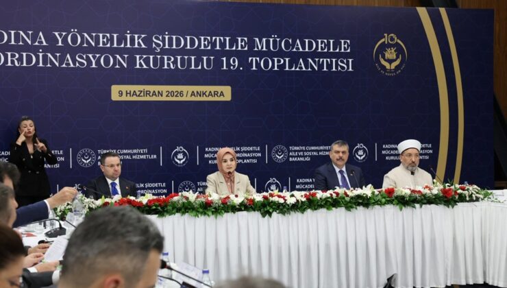 Bakan Göktaş, “Kadına Yönelik Şiddetle Mücadele Koordinasyon Kurulu Toplantısı”nda konuştu
