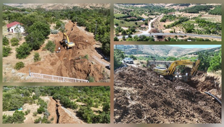 Elazığ’da Tarımsal Üretim İçin Can Suyu: Kürk Köyü’nde Altyapı Yenilendi