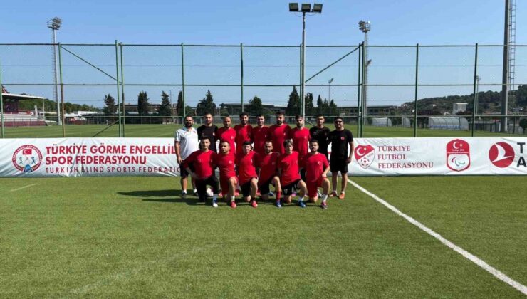 Görme Engelli B1 Milli Takımı, Avrupa Şampiyonası’na Riva’da hazırlanıyor