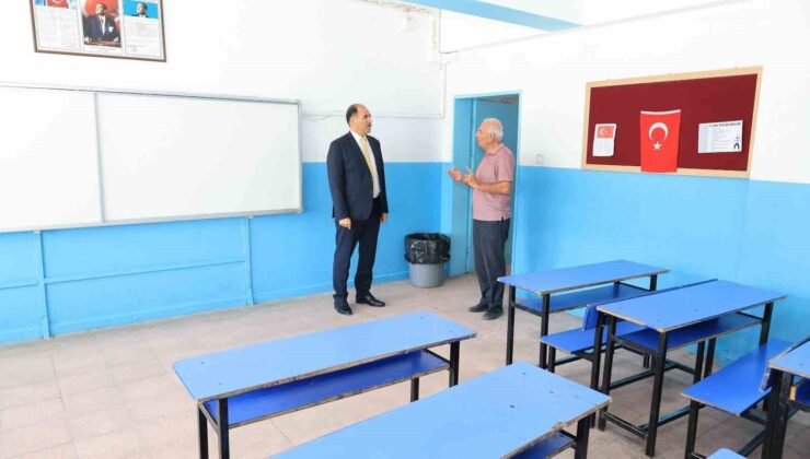 Elazığ’da yeni eğitim öğretim öncesi okul incelemeleri