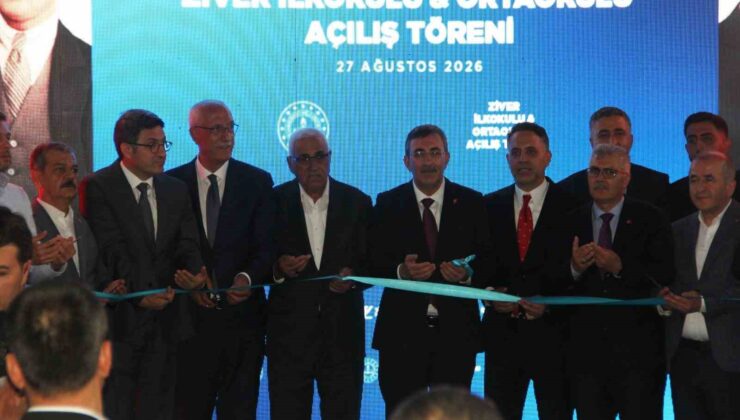 Cumhurbaşkanı Yardımcısı Yılmaz: “Bingöl’e 222 yeni derslik kazandıracağız”
